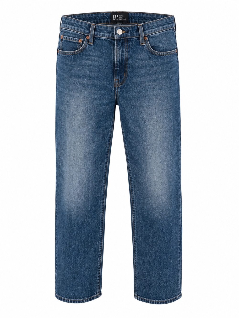 GAP Slim Boyfriend Jeans in Dark Blue Denim